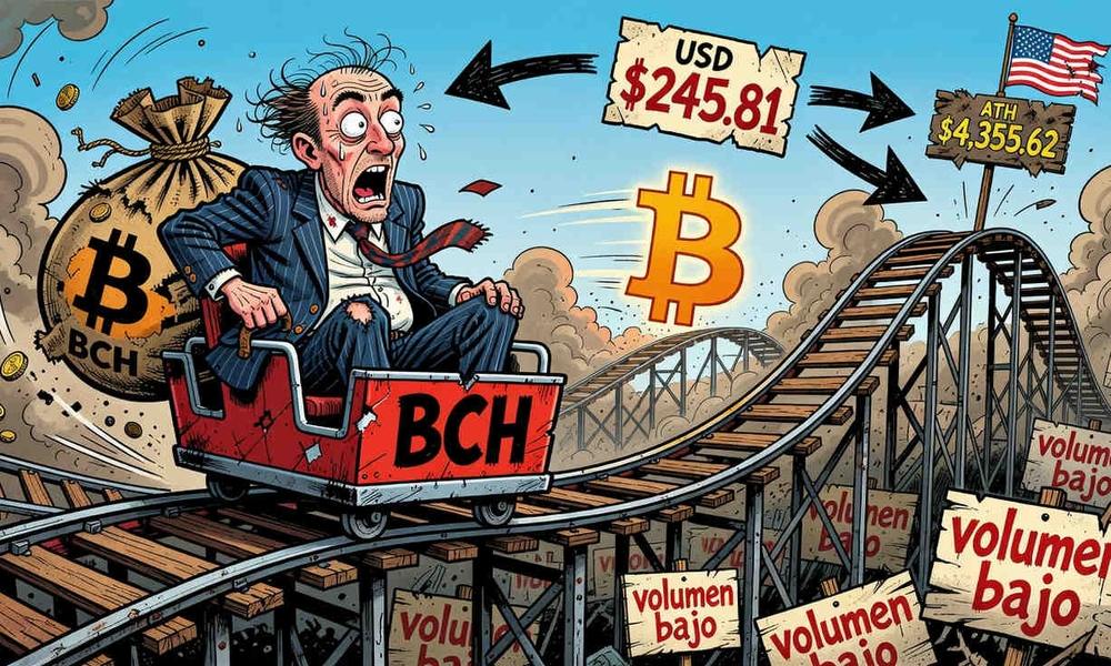Bitcoin Cash se dispara un 4,48% y rompe con la racha negativa: ¿Logrará sostener su ascenso? 1 Bitcoin Cash se dispara un 4,48% y rompe con la racha negativa: ¿Logrará sostener su ascenso?