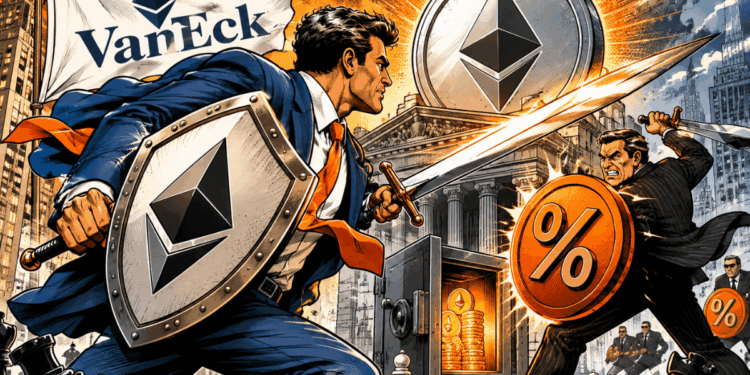 VanEck revoluciona su ETF de Ethereum y desata la batalla por las comisiones.
