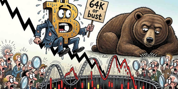 Bitcoin se congela en los 64.000 dólares: ¿Estamos ante la calma previa a una gran sacudida?