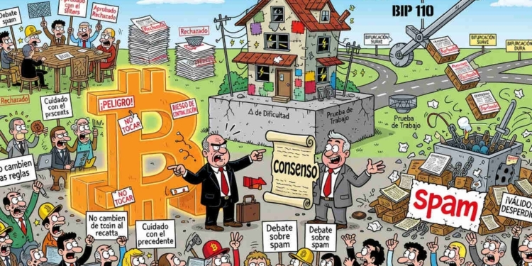 Adam Back y Michael Saylor se oponen a cambiar el consenso de Bitcoin en medio de la polémica por el spam.
