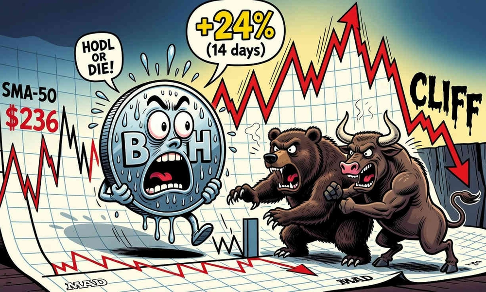 Bitcoin Cash se encuentra en la cuerda floja a $241: ¿puede su escaso volumen amenazar el repunte de julio de 2026? 1 Bitcoin Cash se encuentra en la cuerda floja a $241: ¿puede su escaso volumen amenazar el repunte de julio de 2026?