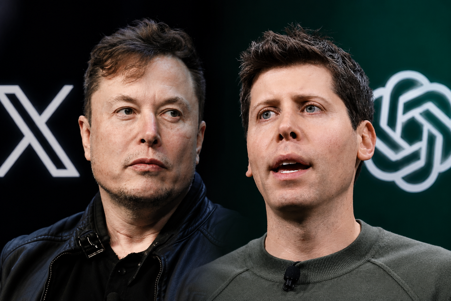 Musk y Altman protagonizan un inesperado choque de ideas en público. 1 Musk y Altman protagonizan un inesperado choque de ideas en público.