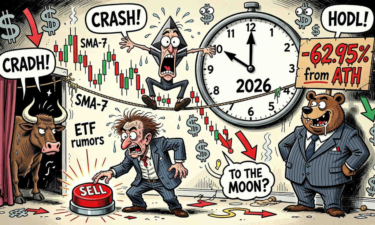 Ethereum en crisis: ¿se desmoronará por debajo de los $1,800 tras una caída del 4.4%? 1 Ethereum en crisis: ¿se desmoronará por debajo de los $1,800 tras una caída del 4.4%?