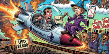 Ethereum se hunde un 4.93% y desafía la barrera de los 1.800 dólares: ¿se avecina una crisis?