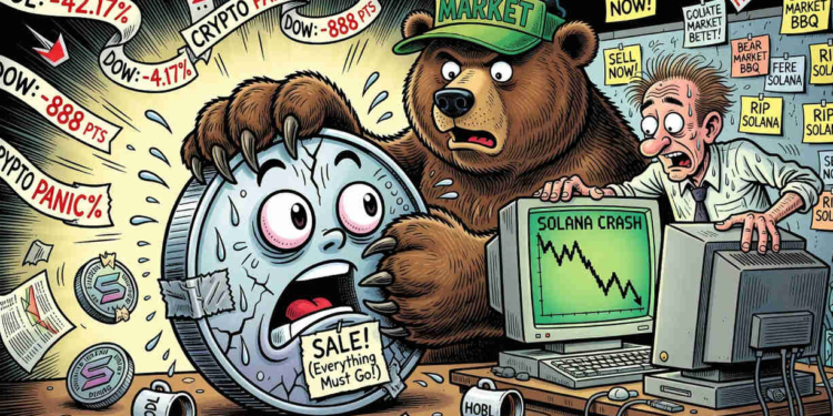 Solana en crisis: ¿Qué significa la caída de $SOL por debajo de los $75 y las alarmas en el análisis en cadena? 1 Solana en crisis: ¿Qué significa la caída de $SOL por debajo de los $75 y las alarmas en el análisis en cadena?