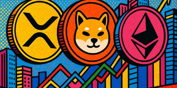 El Renacer de las Criptomonedas: XRP, SHIB y ETH Marcan un Cruce Dorado que Asombra a los Inversores