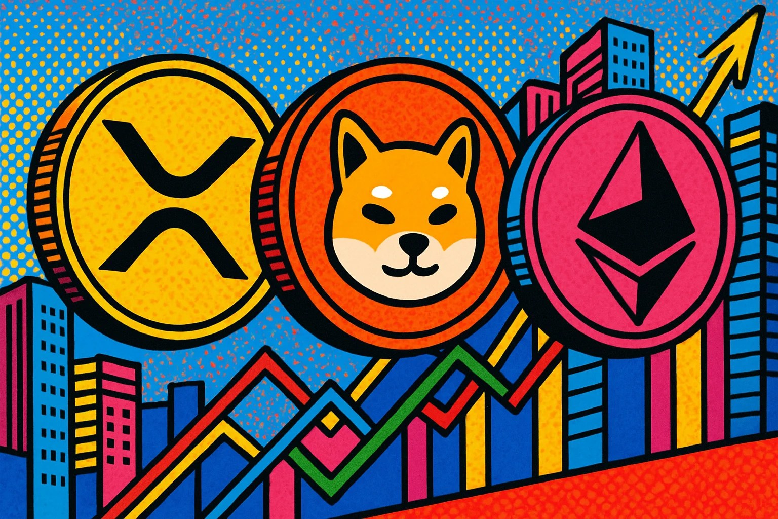 El Renacer de las Criptomonedas: XRP, SHIB y ETH Marcan un Cruce Dorado que Asombra a los Inversores 1 El Renacer de las Criptomonedas: XRP, SHIB y ETH Marcan un Cruce Dorado que Asombra a los Inversores