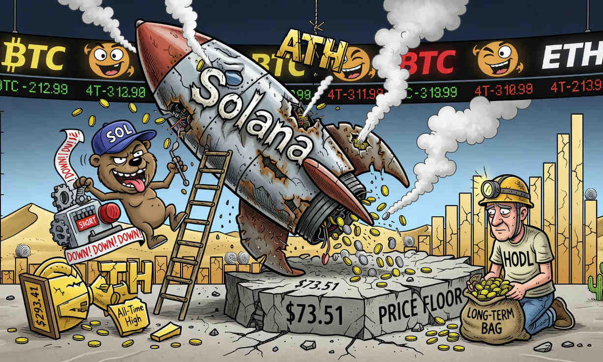Solana (SOL) en la cuerda floja: ¿Puede mantener su soporte de $73,51 con un volumen en caída libre del 44%? 1 Solana (SOL) en la cuerda floja: ¿Puede mantener su soporte de $73,51 con un volumen en caída libre del 44%?