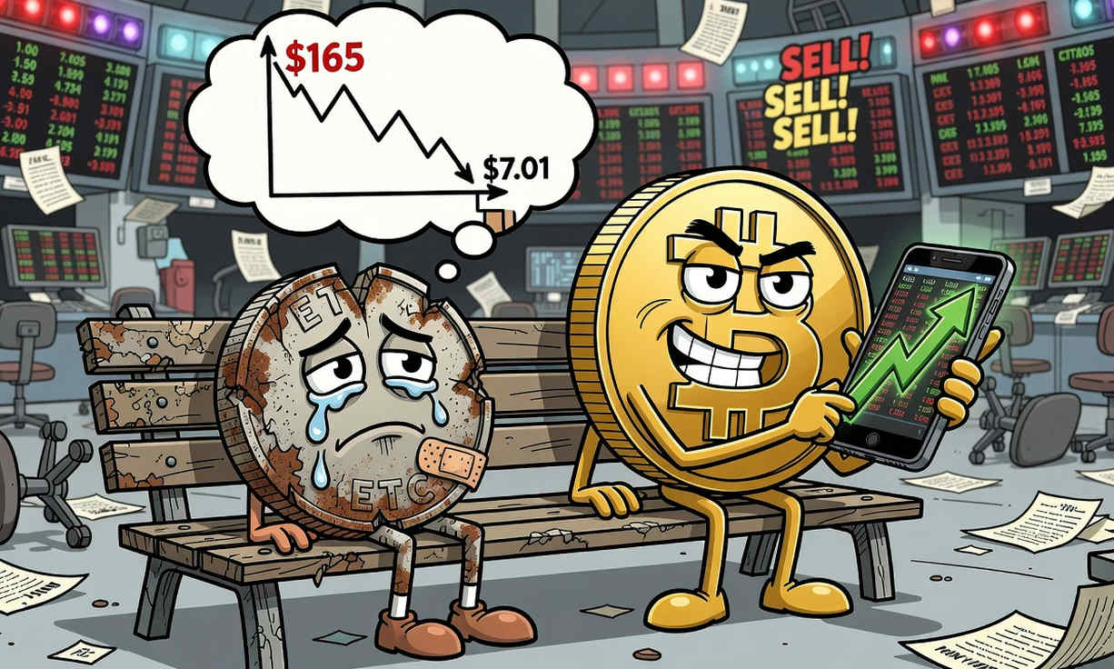 Ethereum Classic en crisis: ¿qué significa la caída drástica en su volumen y el desfase con los promedios clave? 1 Ethereum Classic en crisis: ¿qué significa la caída drástica en su volumen y el desfase con los promedios clave?