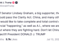 Trump utiliza una controversia sobre la muerte de un senador para impulsar su ley de criptomonedas. 10 Trump utiliza una controversia sobre la muerte de un senador para impulsar su ley de criptomonedas.