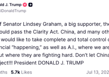Trump utiliza una controversia sobre la muerte de un senador para impulsar su ley de criptomonedas. 4 Trump utiliza una controversia sobre la muerte de un senador para impulsar su ley de criptomonedas.