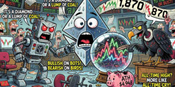 Ethereum alcanza los $1.870: ¿un repunte temporal sin respaldo en los volúmenes?
