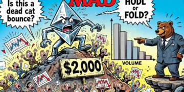 Ethereum lucha por mantenerse en los $1.850 ante un volumen en caída y la sombra de resistencias técnicas.
