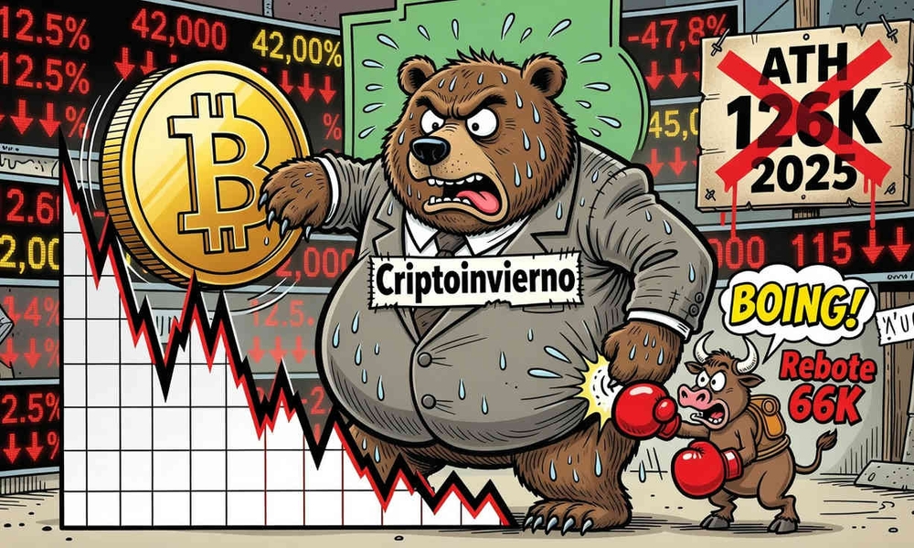 Bitcoin se eleva un 2.7%, pero se aleja un 47% de su récord: ¿realmente se recupera o es solo un espejismo? 1 Bitcoin se eleva un 2.7%, pero se aleja un 47% de su récord: ¿realmente se recupera o es solo un espejismo?