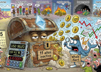 Un misterioso regreso: una wallet de Ethereum activa tras 11 años mueve 3,78 millones de dólares en ETH. 3 Un misterioso regreso: una wallet de Ethereum activa tras 11 años mueve 3,78 millones de dólares en ETH.