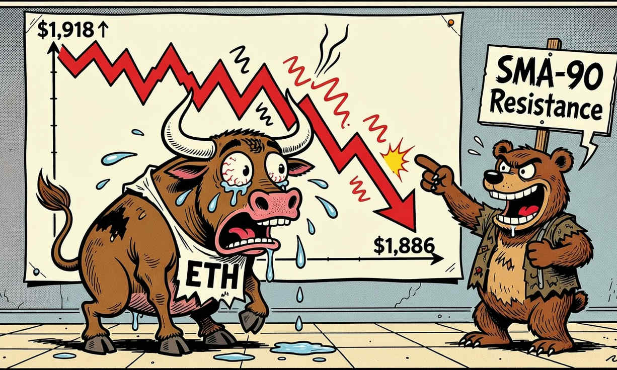 Ethereum se desploma un 1.71% y enfrenta un crucial examen de su soporte el 24 de julio de 2026. 1 Ethereum se desploma un 1.71% y enfrenta un crucial examen de su soporte el 24 de julio de 2026.