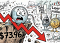 Solana se hunde un 4.59% y enfrenta el crucial soporte de los $73 ¿Qué sucederá ahora?