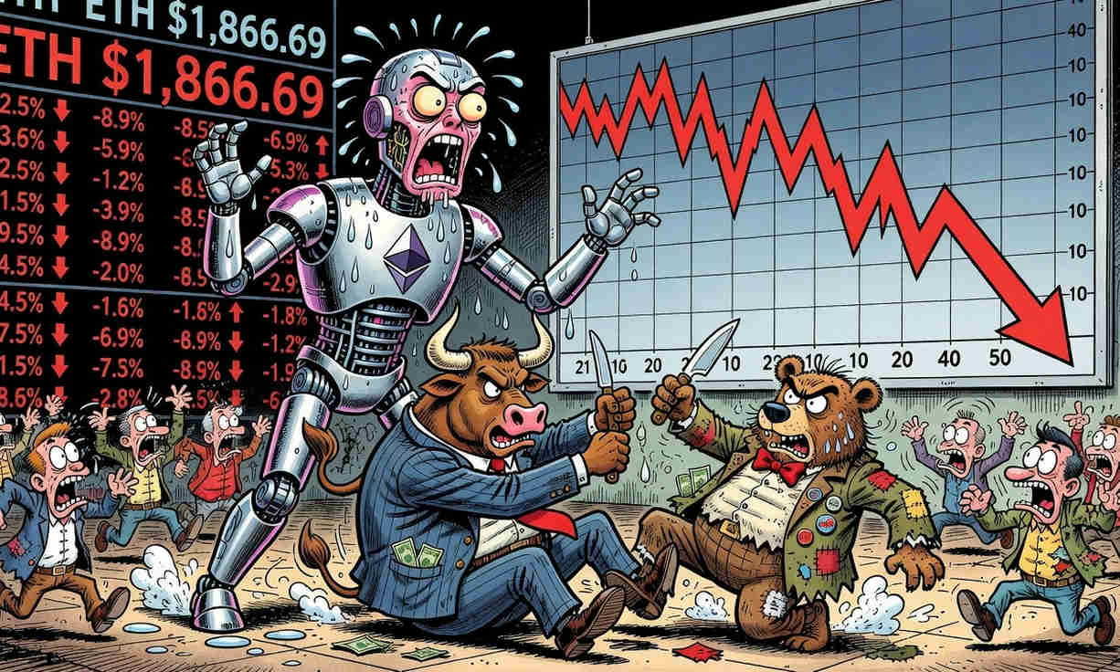 Ethereum mantiene su posición en $1.866: ¿indicio de un estancamiento o el preludio de un nuevo ascenso? 1 Ethereum mantiene su posición en $1.866: ¿indicio de un estancamiento o el preludio de un nuevo ascenso?