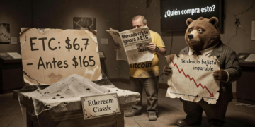 Ethereum Classic se hunde a $6,7 el 25 de julio de 2026: ¿qué hay detrás de este volumen fantasma?