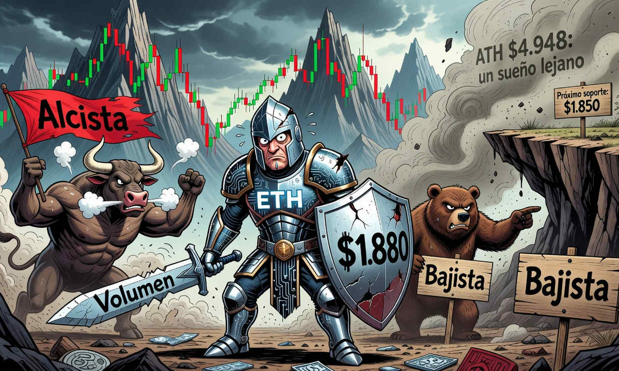 Ethereum se aferra a los $1.900: ¿qué preocupa a los inversores en medio de la consolidación? 1 Ethereum se aferra a los $1.900: ¿qué preocupa a los inversores en medio de la consolidación?