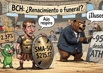 Bitcoin Cash sorprende con un repunte inesperado a pesar de una caída del 63% en el año