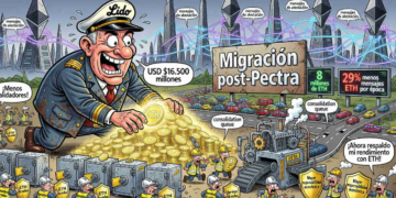 Lido emprende una migración monumental de 16.500 millones de dólares en ETH para revolucionar Ethereum.