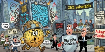 BlackRock prevé que Bitcoin podría esquivar el peligro cuántico si se mueve rápido.