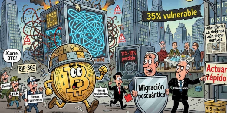 BlackRock prevé que Bitcoin podría esquivar el peligro cuántico si se mueve rápido.