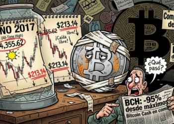 Bitcoin Cash se desploma a 213 dólares: ¿podrá recuperarse tras una caída del 95% desde su máximo histórico?