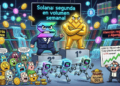 Las DEX de Solana desplazan a gigantes como Bybit, Coinbase y Kraken en el volumen semanal de operaciones.