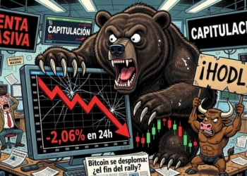 Bitcoin en la cuerda floja: la criptomoneda líder se desploma un 2% y se enfrenta a su año más difícil desde 2022.