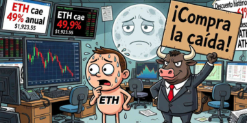 Ethereum en baja: ¿qué factores están detrás de la caída del 1.53% y qué soportes clave se avecinan?