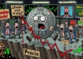 Bitcoin Cash lucha por mantener los 210 dólares en medio de la incertidumbre del mercado sobre su futuro.