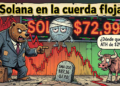 Solana se estanca por debajo de los 73 dólares tras un sorprendente descenso del 59% en un año. 10 Solana se estanca por debajo de los 73 dólares tras un sorprendente descenso del 59% en un año.