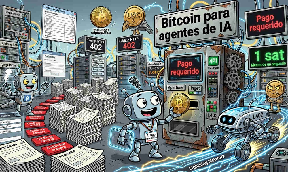 La revolución de los pagos en Bitcoin: Lightning Labs presenta su innovador protocolo L402 para agentes de IA 1 La revolución de los pagos en Bitcoin: Lightning Labs presenta su innovador protocolo L402 para agentes de IA