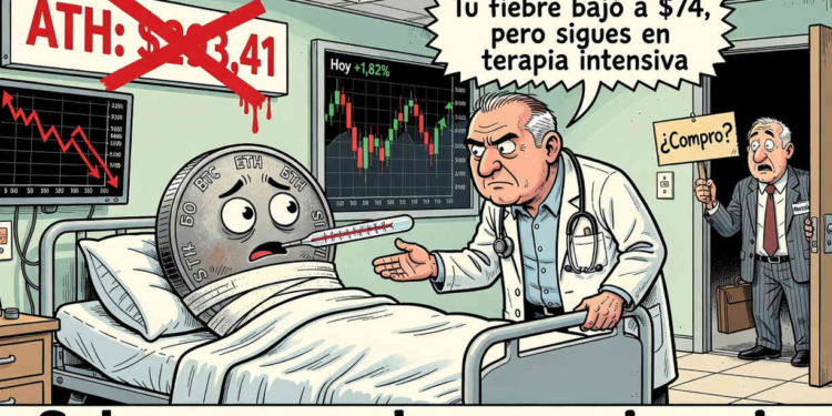 Solana ($SOL) desafía la tormenta y mantiene firme su soporte en los $74: ¿qué se avecina?