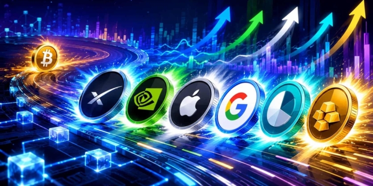 Los futuros de tokens RWA alcanzan cifras sorprendentes que rivalizan con Bitcoin en Hyperliquid y Binance.