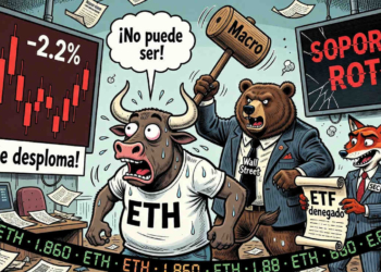 Ethereum en la cuerda floja: ¿logrará ETH mantener el soporte de 1.850 dólares?