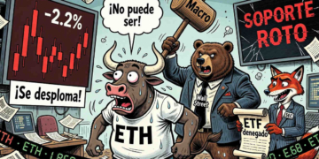 Ethereum en la cuerda floja: ¿logrará ETH mantener el soporte de 1.850 dólares?