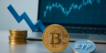 Bitcoin se desploma por debajo de los 65.000 dólares: ¿pueden los ETFs salvarlo del pánico por el fork?