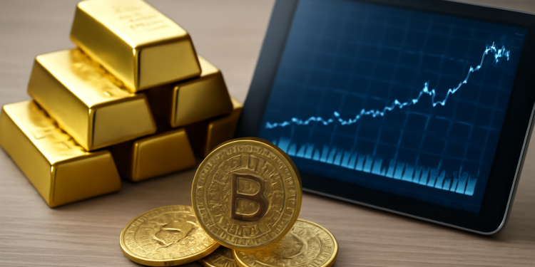 El oro se dispara tras el IPC de julio, pero ¿qué frena a Bitcoin?