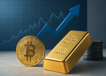 El oro se dispara tras el IPC de julio, pero Bitcoin se estanca: ¿qué lo explica?
