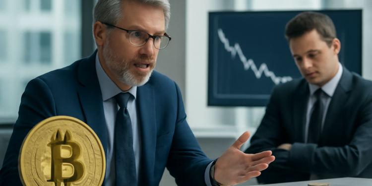 Saylor defiende su postura extrema mientras Strategy liquida sus tenencias de Bitcoin.