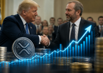 El gesto de Trump hacia Garlinghouse en la cumbre cripto dispara XRP un 30% 4 El gesto de Trump hacia Garlinghouse en la cumbre cripto dispara XRP un 30%