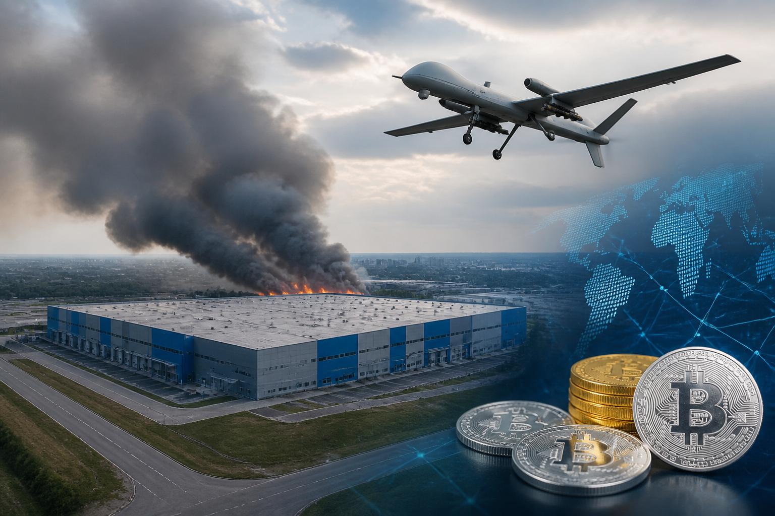 Ozon, en el punto de mira: drones ucranianos atacan por primera vez uno de sus centros de distribución 1 Ozon, en el punto de mira: drones ucranianos atacan por primera vez uno de sus centros de distribución