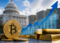 EE. UU. sopesa recomprar 950.000 millones de dólares de deuda y Bitcoin y el oro reaccionan al alza