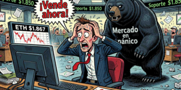 Ethereum sufre una caída del 1,94% y el volumen de transacciones se desmorona: ¿qué está pasando?