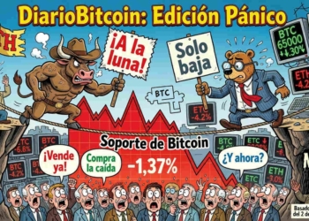 La caída del Bitcoin del 1,37% desafía un soporte crucial en un escenario de escasa liquidez. 4 La caída del Bitcoin del 1,37% desafía un soporte crucial en un escenario de escasa liquidez.