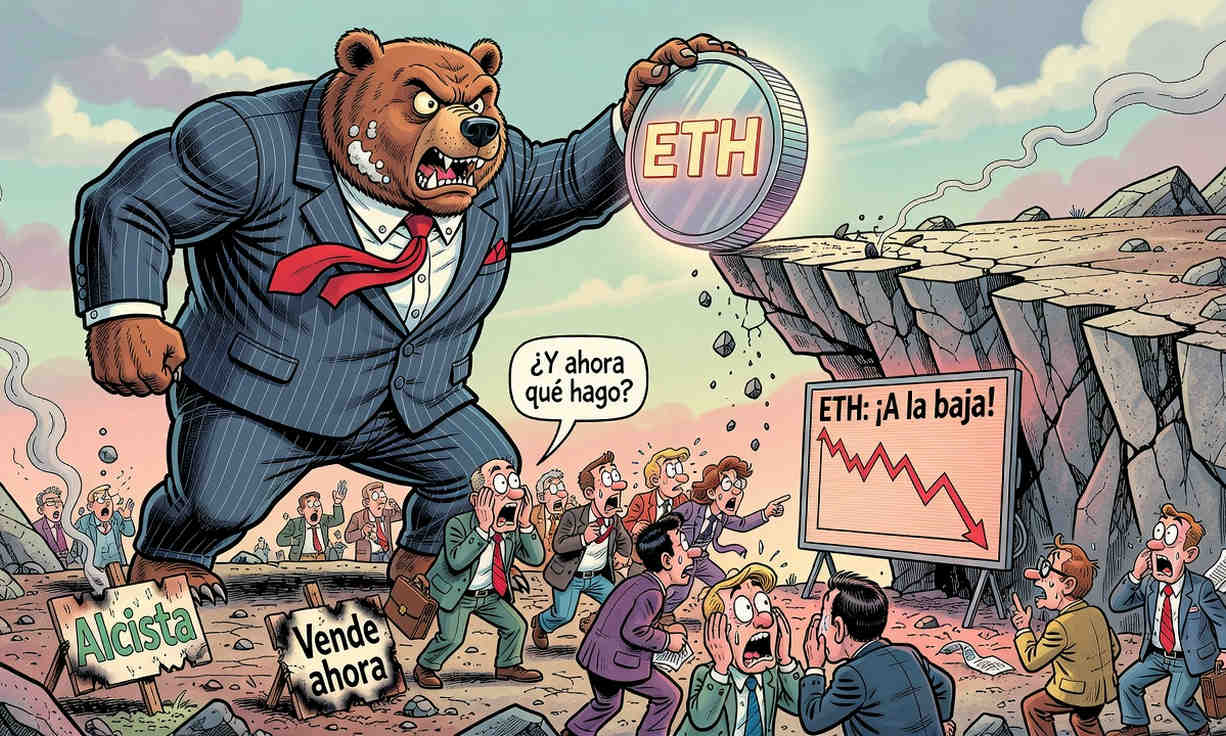 Ethereum sufre una caída del 1,53% y se aferra al soporte de los 1.824,99 dólares. 1 Ethereum sufre una caída del 1,53% y se aferra al soporte de los 1.824,99 dólares.