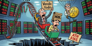 Ethereum Classic se desploma a niveles no vistos en un año tras hundirse un 96% de su valor histórico.